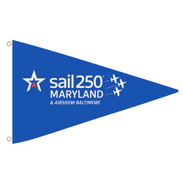 Sail 250 Logo MARYLAND Pennant