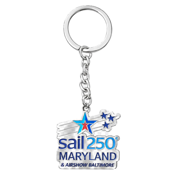 Sail 250 Logo MARYLAND Key Chain
