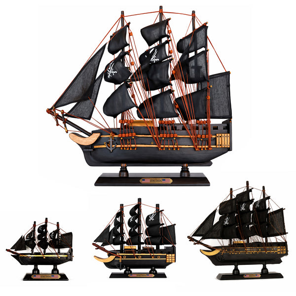 Tall Ship Black Pearl Pirate Miniature Model Ship Available Sizes