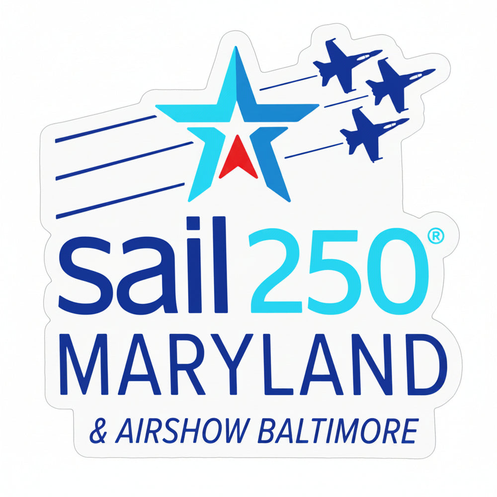 Sail 250 Maryland & Airshow Baltimore Sticker Product View